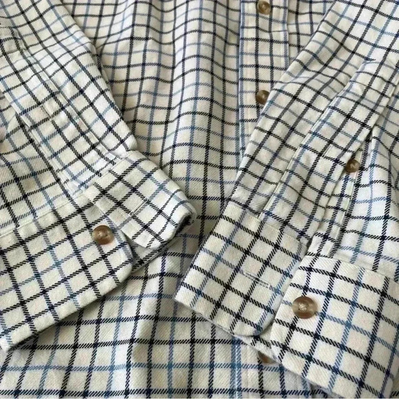 Vineyard Vines Mens Whale Shirt Long Sleeve Flannel 100% Cotton Murray Shirt S - Picture 9 of 10